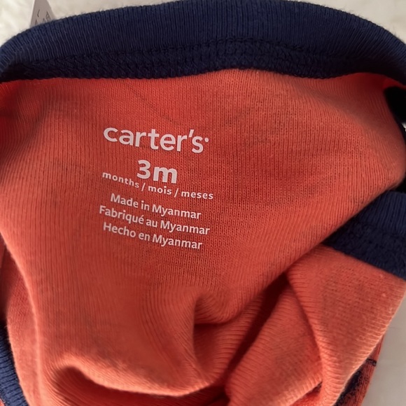 CARTER’S Baby Boy Sleeveless Romper 3m - Picture 4 of 10